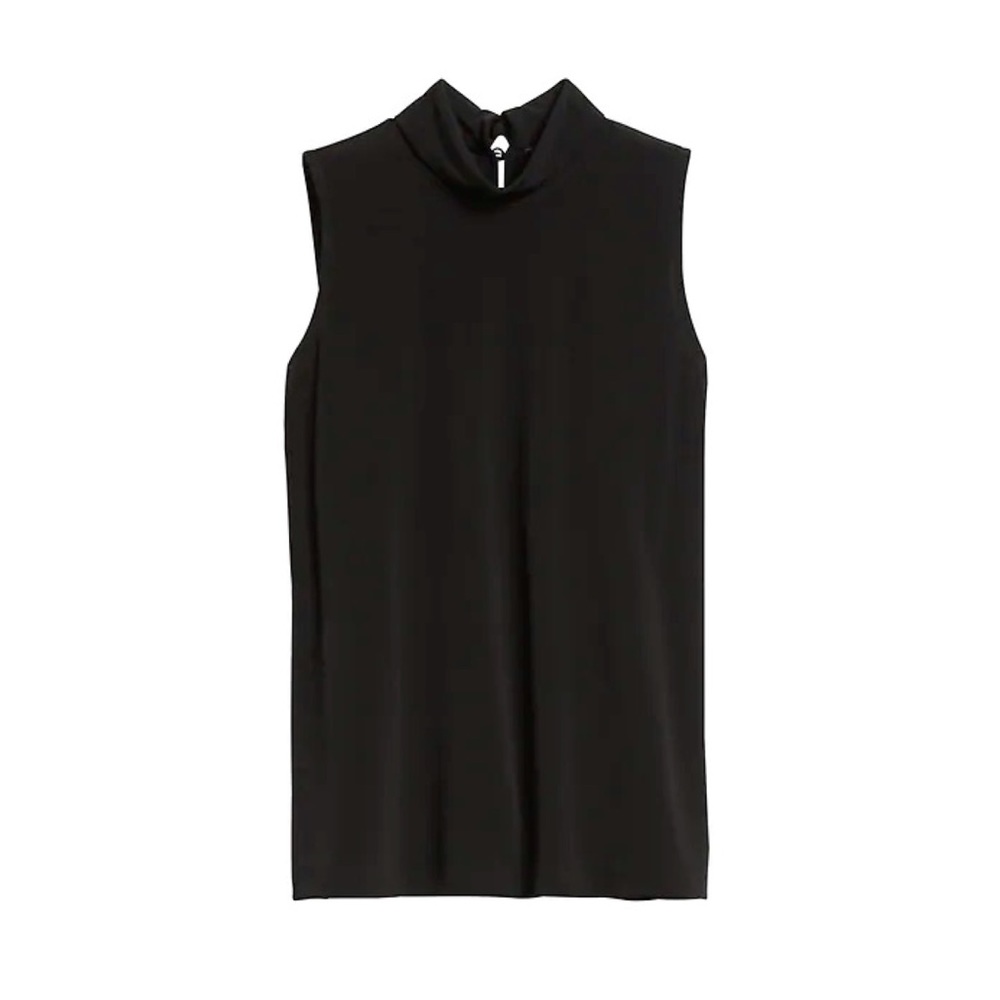 Knit Mock Neck Tank || Gap
